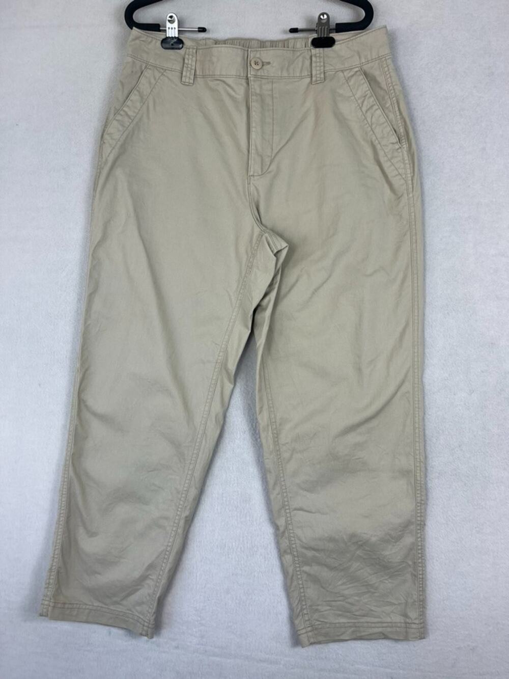Old Navy High-Rise OG Chino Straight Pants Women's Large Tan A Stones Throw